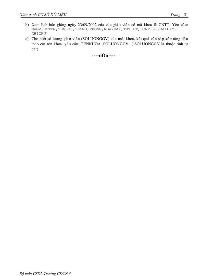 image for page Giáo trình CSDL