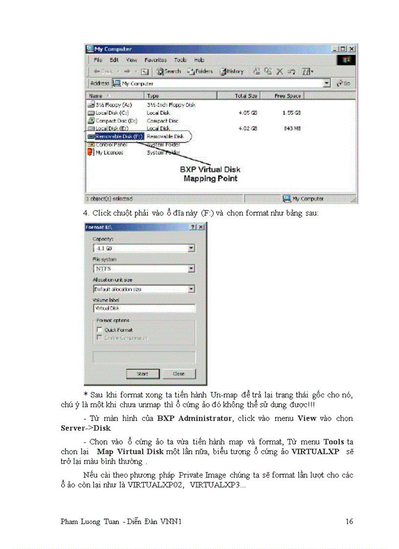 image for page Hướng dẫn cài đặt hệ thống mạng bootrom winxp với phần mềm bxp2 5