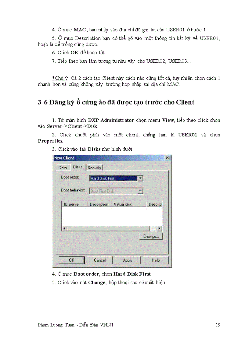 image for page Hướng dẫn cài đặt hệ thống mạng bootrom winxp với phần mềm bxp2 5