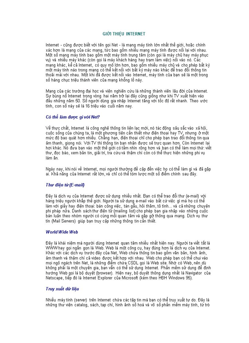 image for page Tìm hiểu INTERNET