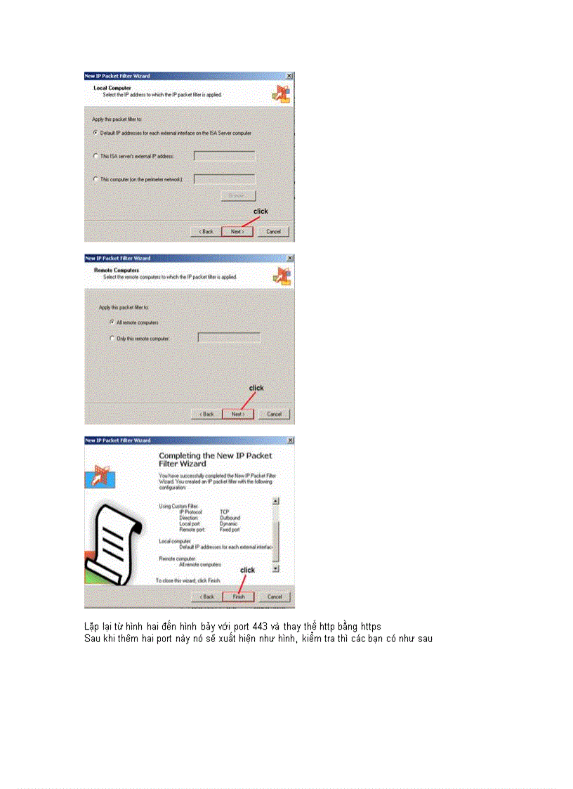 image for page Share internet với Microsoft Internet Security and Acceleration Sever ISA Server