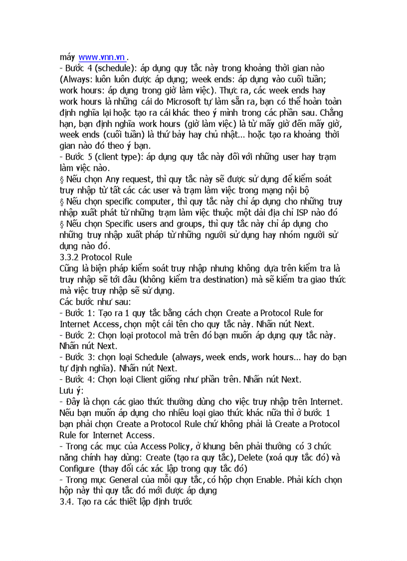 image for page Share internet với Microsoft Internet Security and Acceleration Sever ISA Server