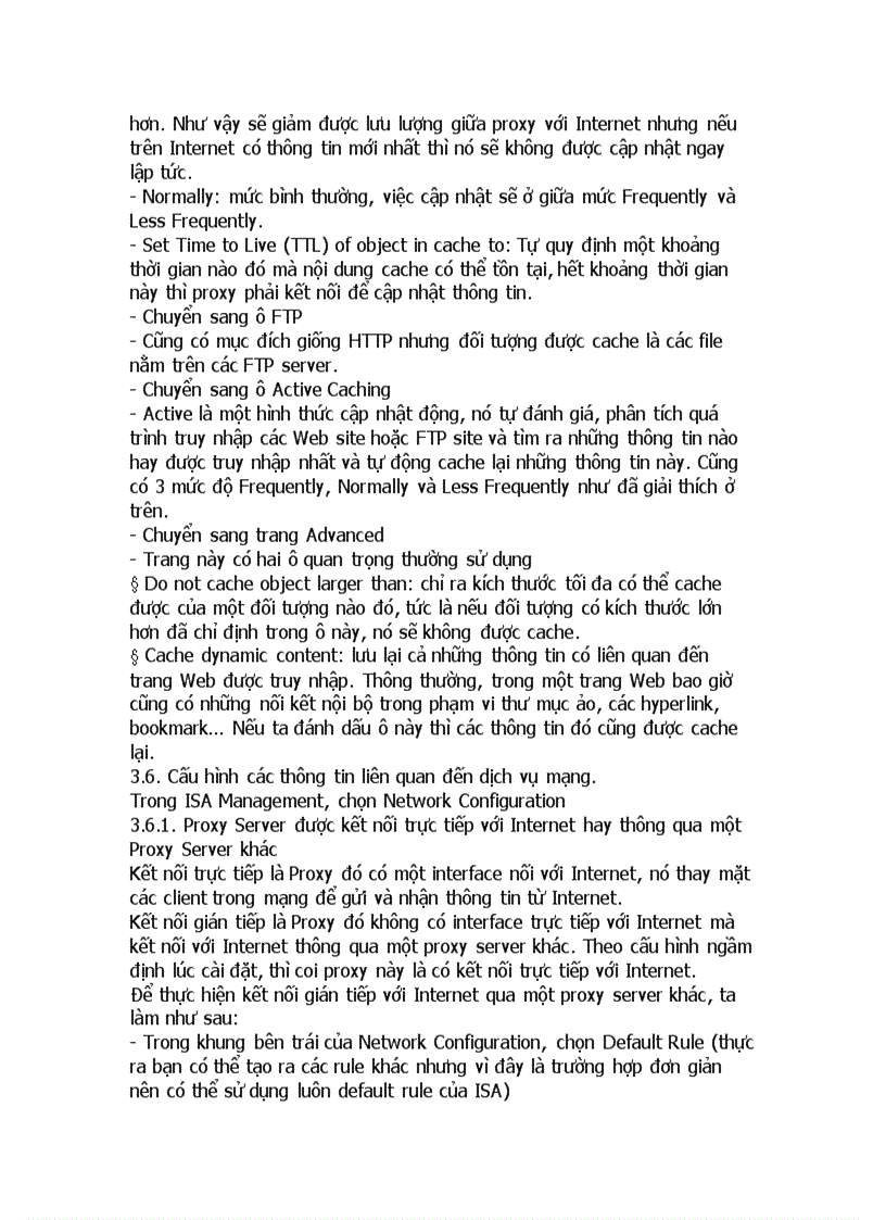 image for page Share internet với Microsoft Internet Security and Acceleration Sever ISA Server