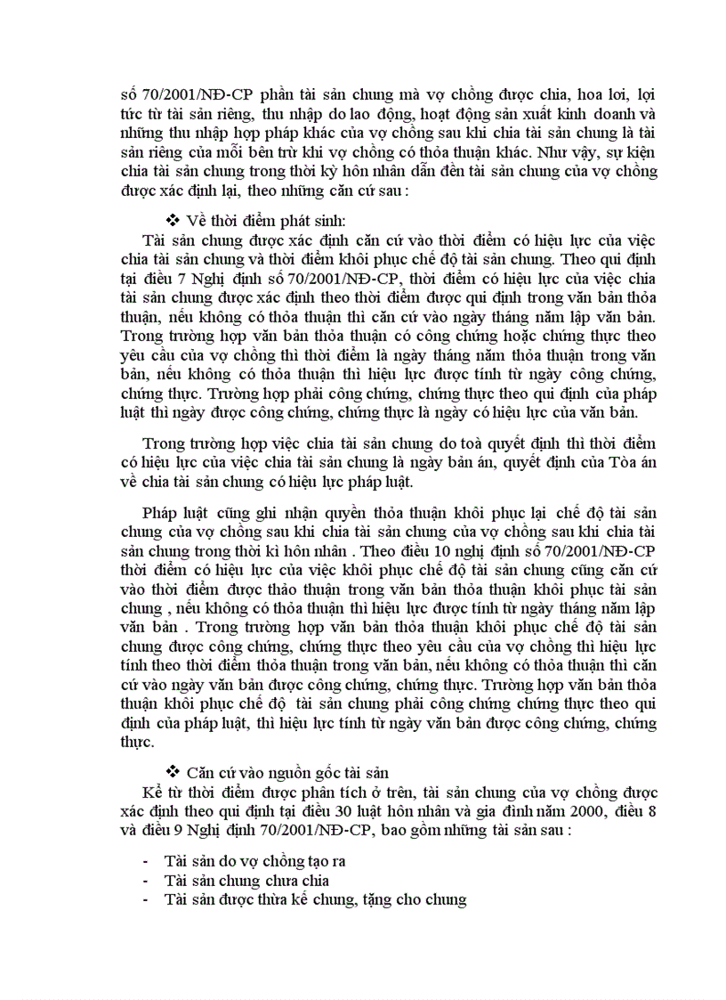 image for page Chia tài sản chung trong thời kì hôn nhân