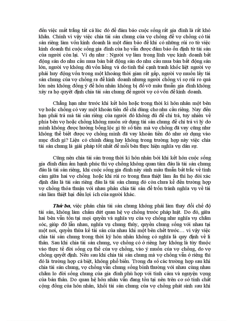 image for page Chia tài sản chung trong thời kì hôn nhân