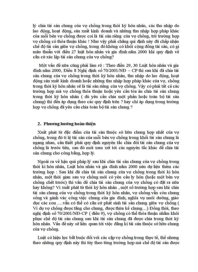 image for page Chia tài sản chung trong thời kì hôn nhân