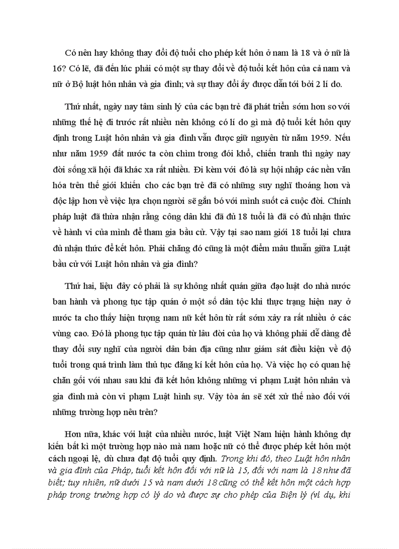 image for page Hoàn thiện Luật hôn nhân và gia đình về điều kiện kết hôn