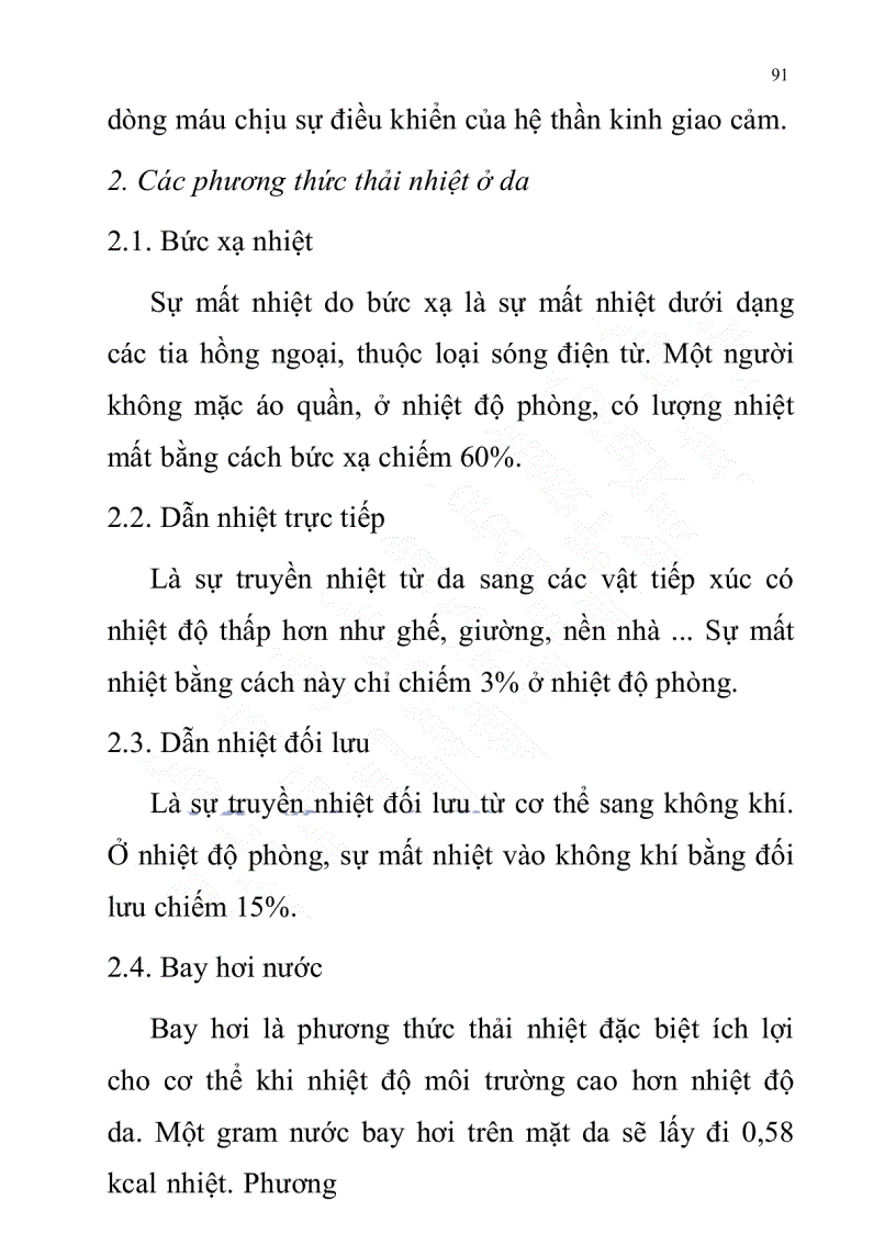 image for page Sinh lý học điều hoà thân nhiệt