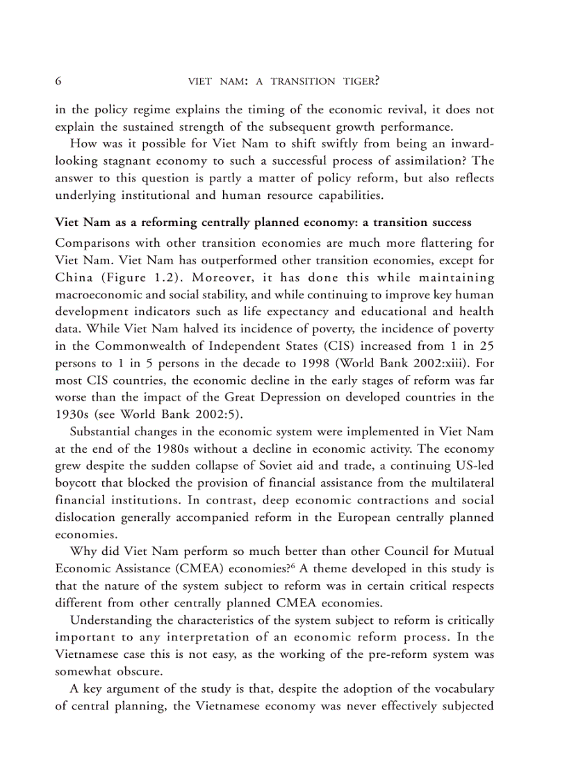 image for page VIET NAM a transition tiger