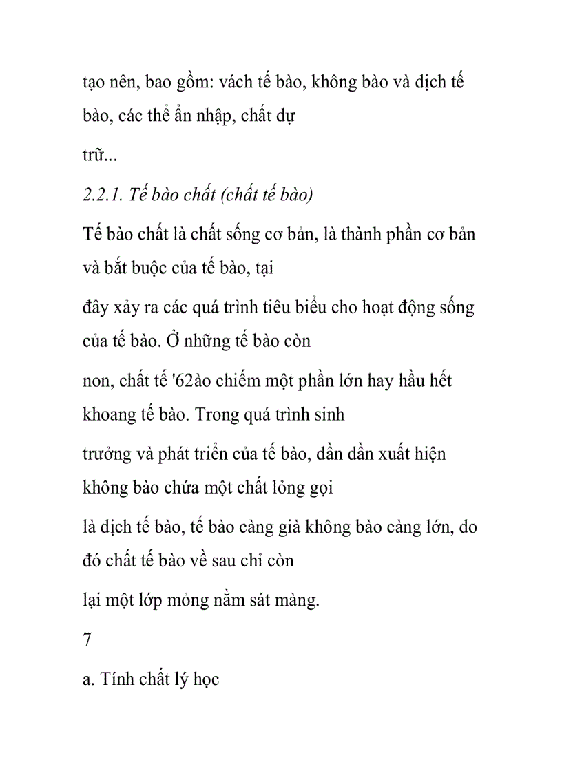 image for page Khái niệm về tế bào thực vật