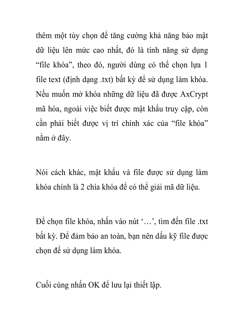 image for page Bảo vệ dữ liệu riêng tư quan trọng theo cách an toàn nhất