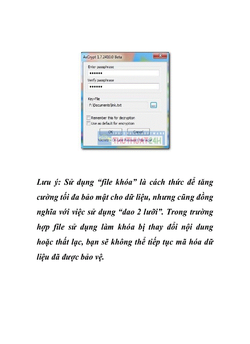 image for page Bảo vệ dữ liệu riêng tư quan trọng theo cách an toàn nhất