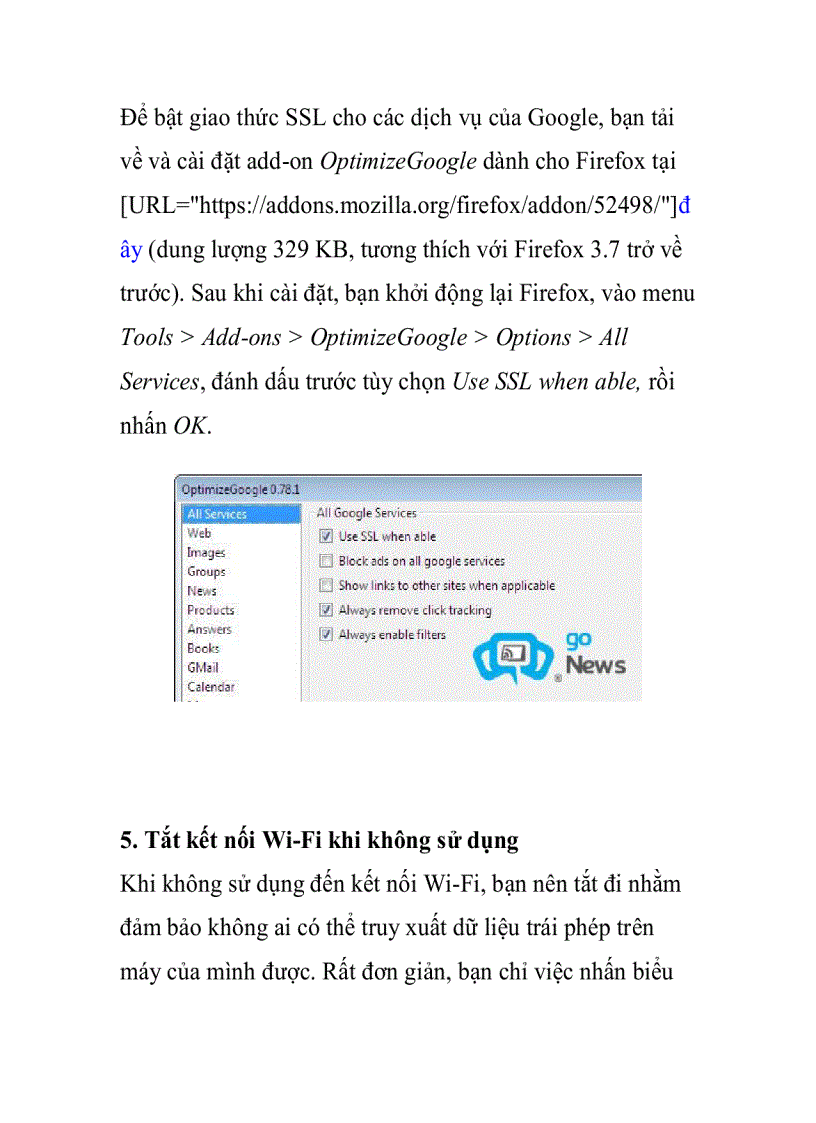 image for page Bảo mật dữ liệu khi dùng Wi Fi công cộng
