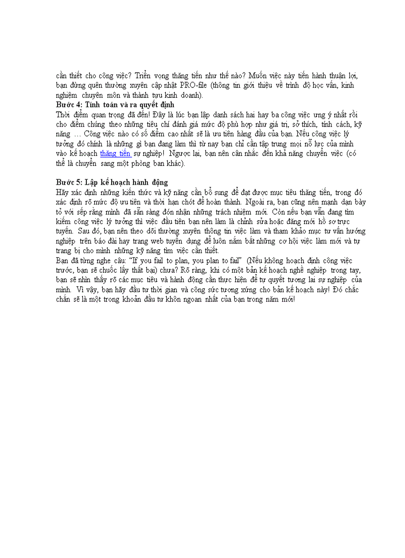 image for page 5 bước lập kế hoạch nghề nghiệp