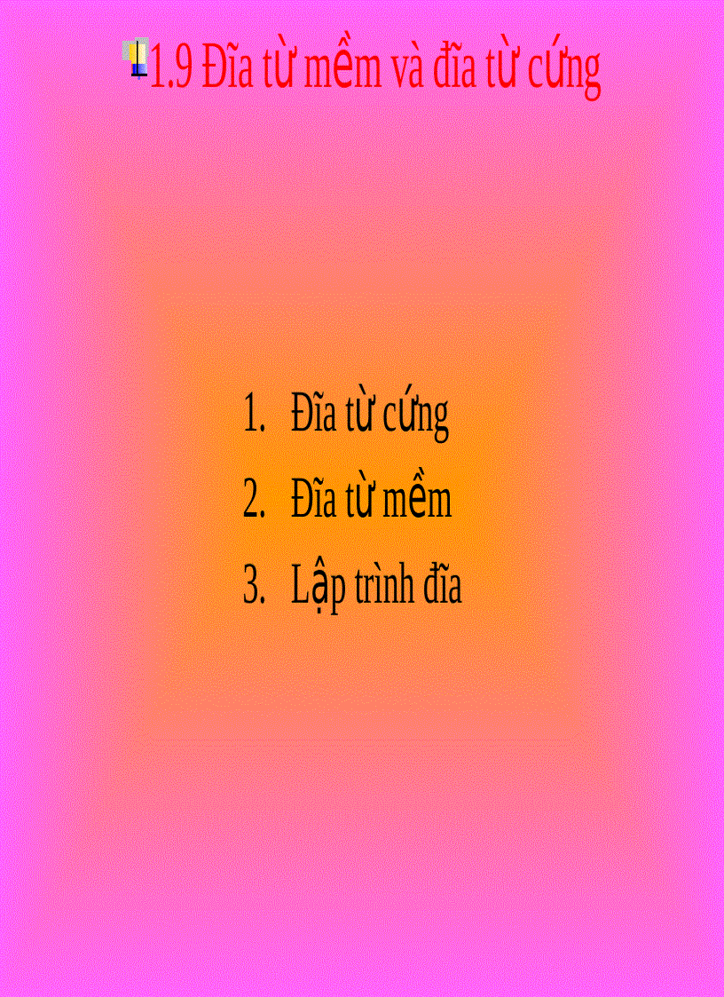 image for page Đĩa từ mềm và đĩa từ cứng