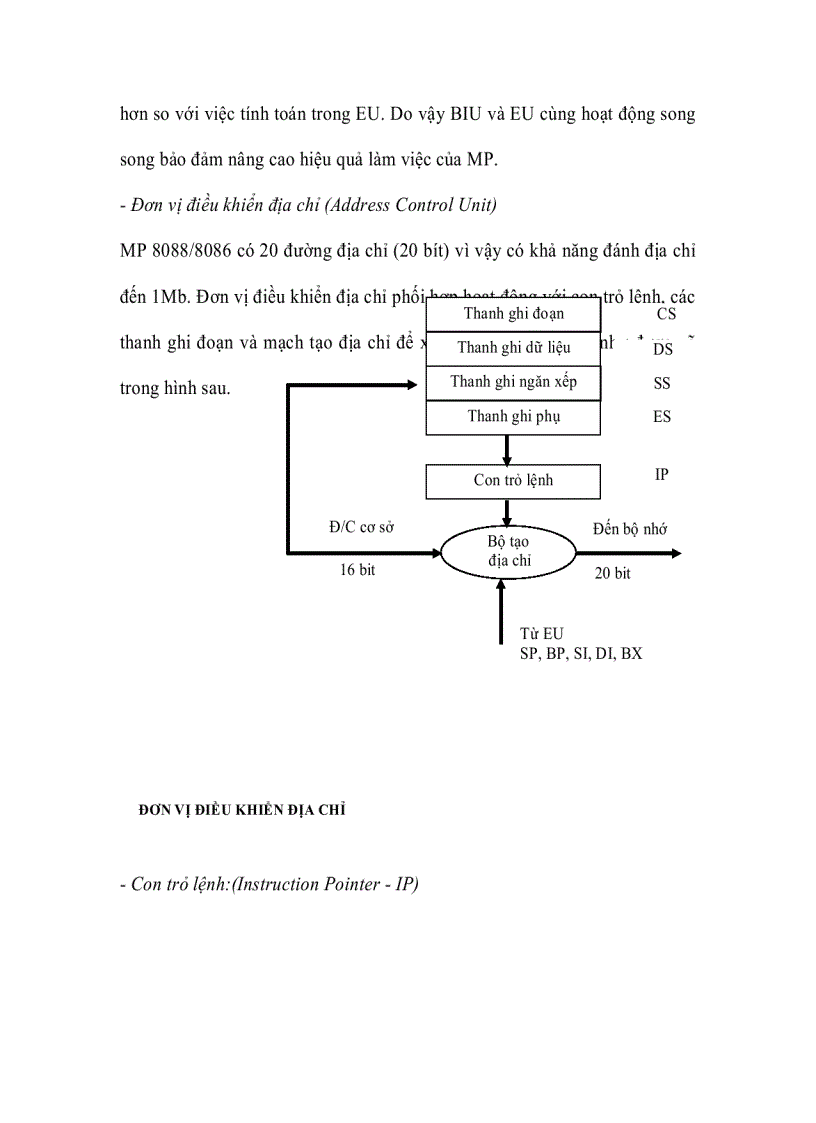 image for page Nguyên tắc hoạt động của bộ vi xử lý