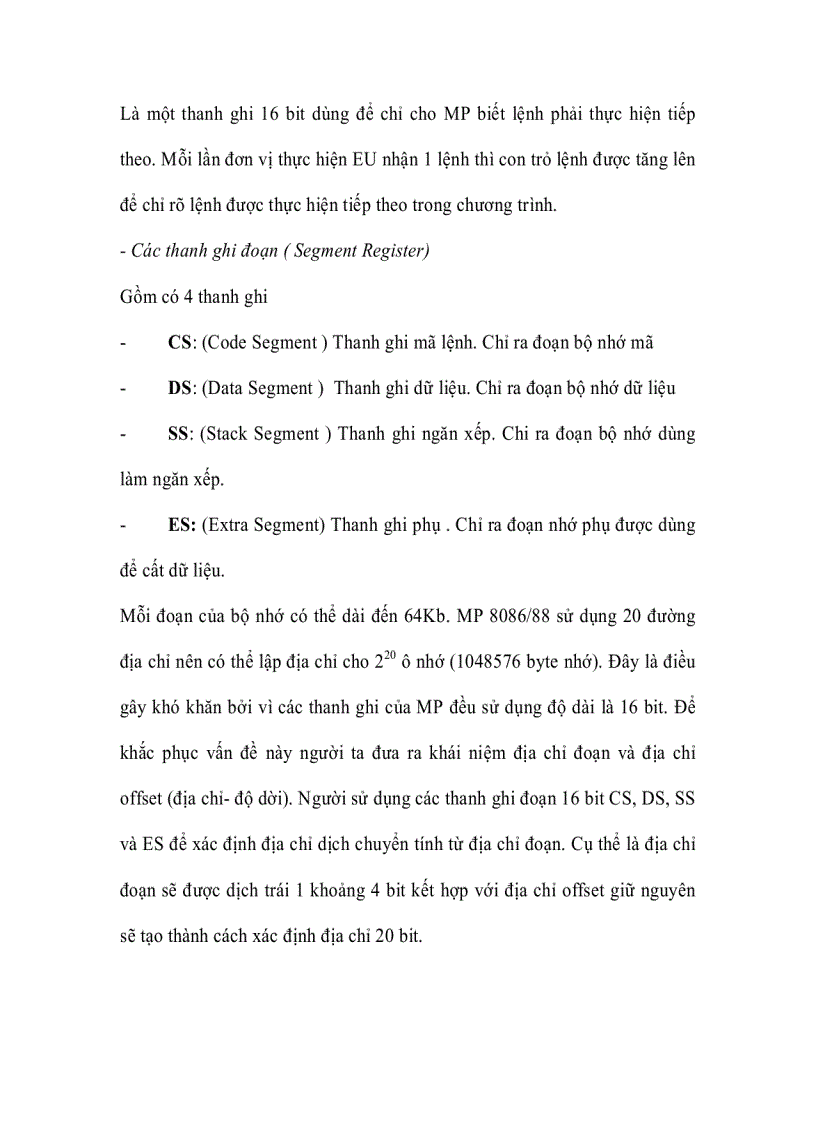 image for page Nguyên tắc hoạt động của bộ vi xử lý