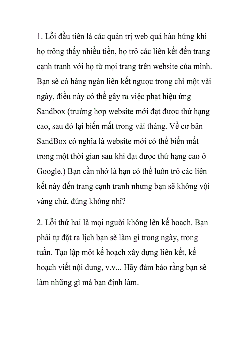 image for page 10 lỗi phổ biến nhất khi tham gia cạnh tranh tối ưu SEO tối ưu website cho các công cụ tìm kiếm