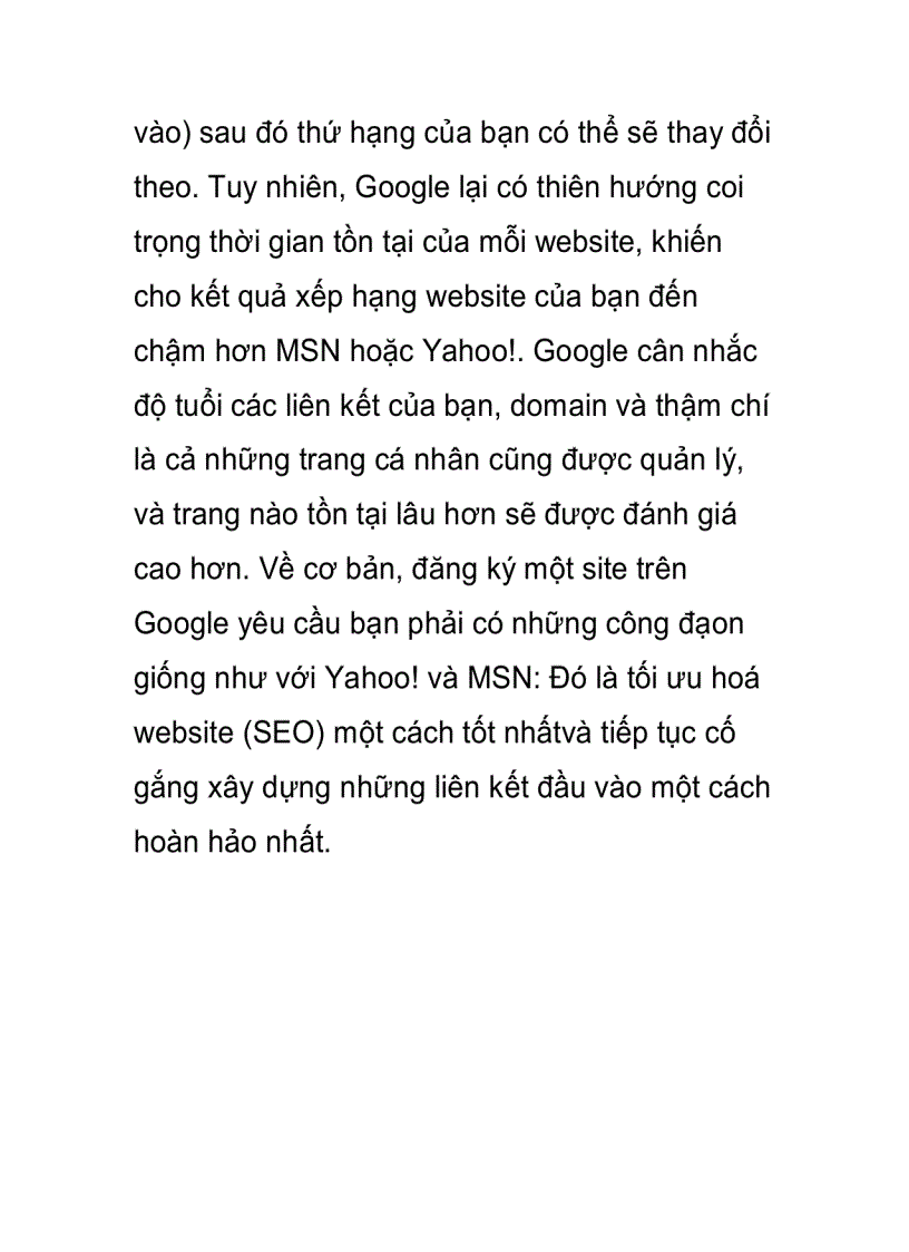 image for page Tối ưu hóa website cho 3 đại gia Google Yahoo MSN