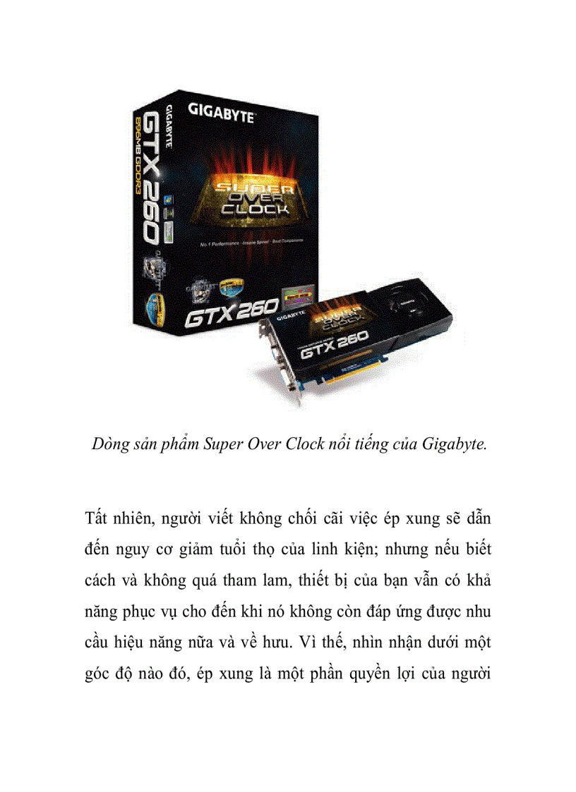 image for page Hướng dẫn ép xung card đồ họa bằng phần mềm Phần 1