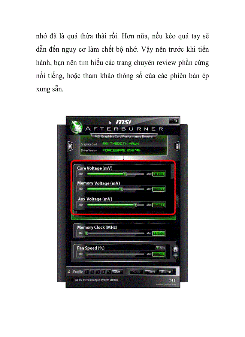 image for page Hướng dẫn ép xung card đồ họa bằng phần mềm Phần 1