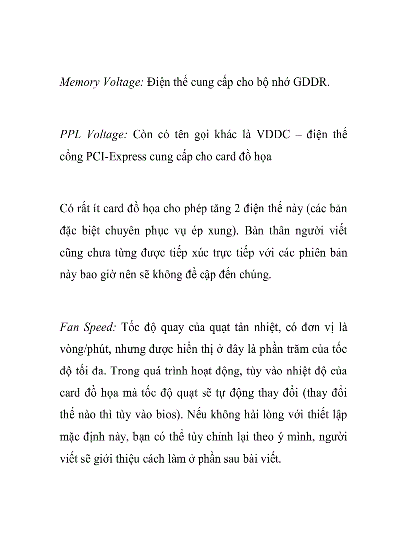 image for page Hướng dẫn ép xung card đồ họa bằng phần mềm Phần 1