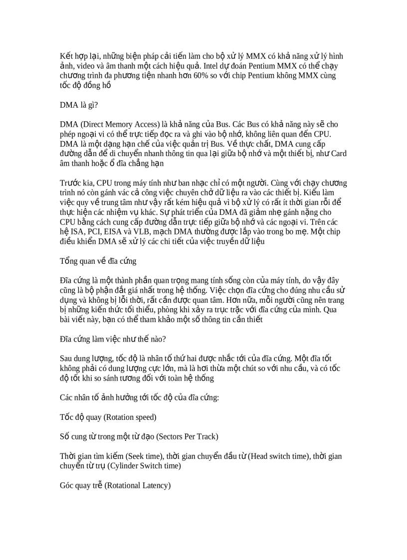 image for page Các từ Viết tắt trong Phần Cứng