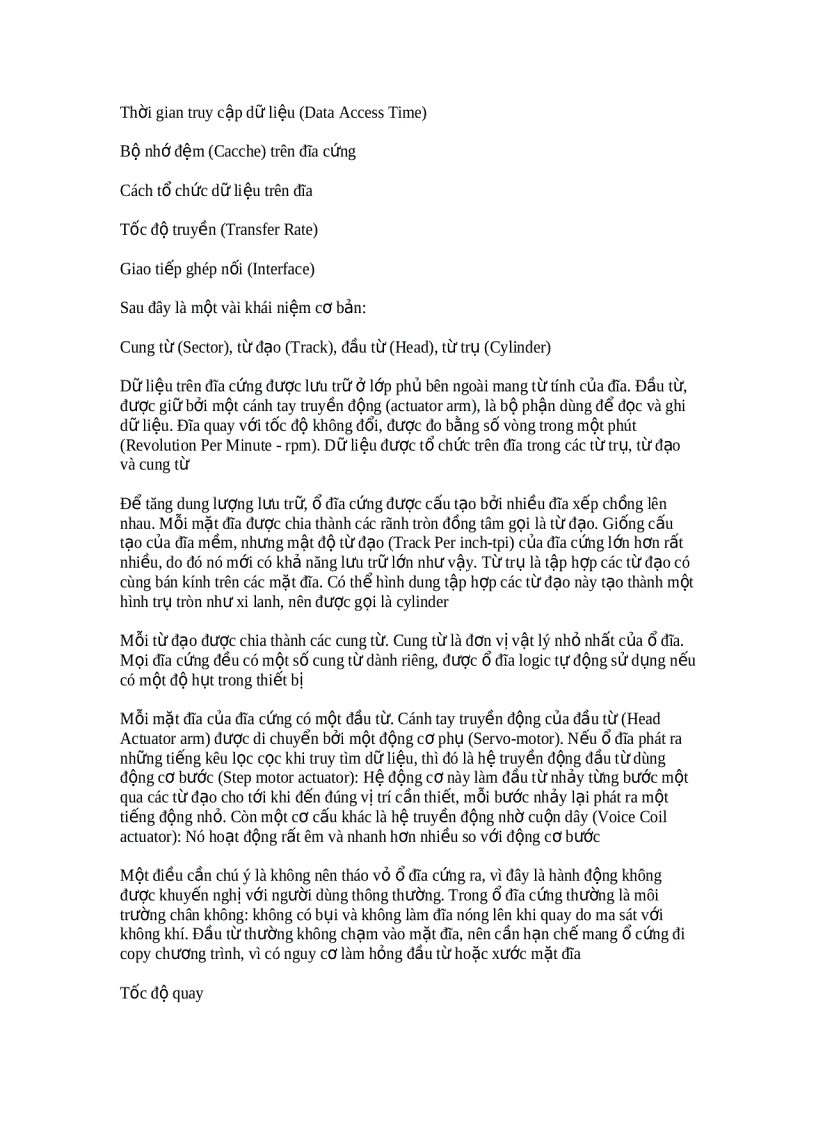 image for page Các từ Viết tắt trong Phần Cứng