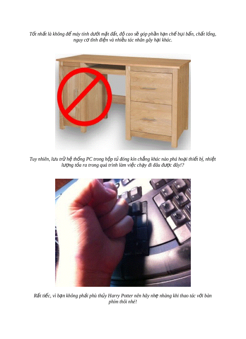 image for page Cách giữ gìn máy tính luôn như mới