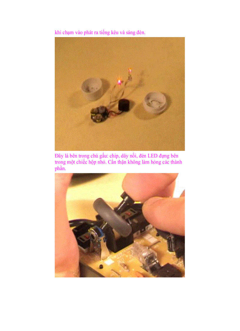 image for page Chèn âm thanh vào chuột