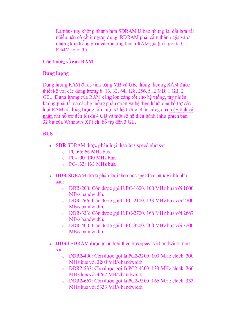 image for page Tìm hiểu về RAM Random Access Memory