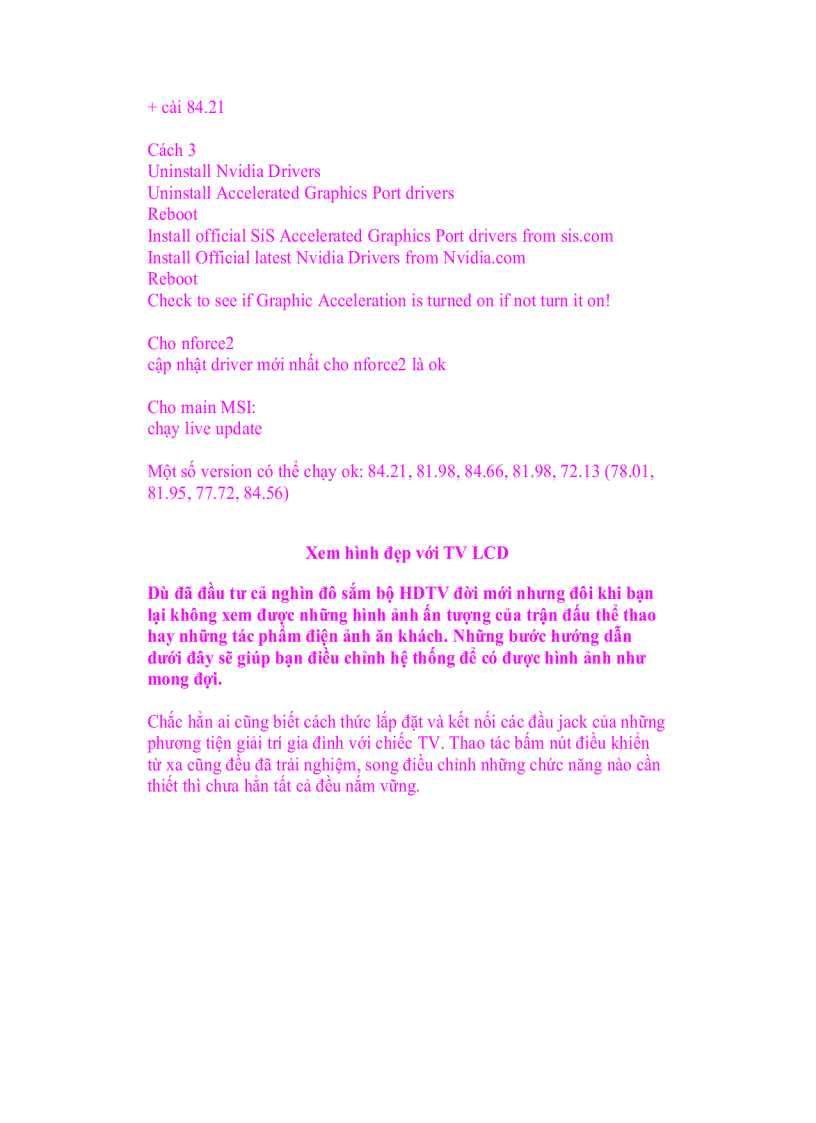 image for page Card đồ họa và Card màn hình phần 3