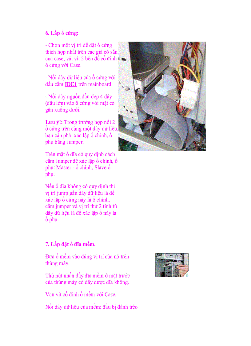 image for page Kỹ thuật lắp ráp bảo hành pc