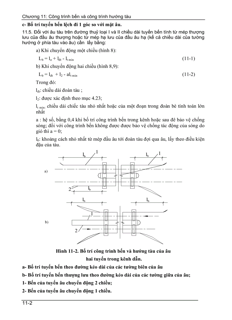 image for page Công trình bến và công trình hướng tầu