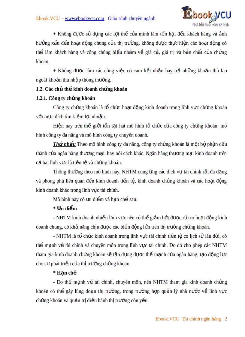 image for page Tổng quan về kinh doanh chứng khoán