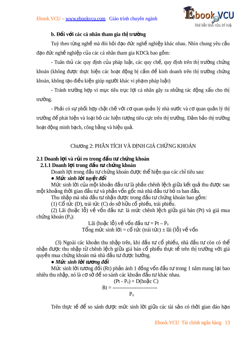 image for page Tổng quan về kinh doanh chứng khoán