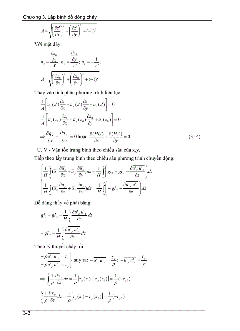image for page Lập bình đồ dòng chảy