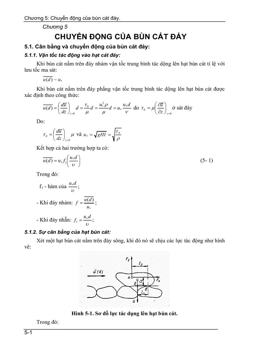 image for page Chuyển động của bùn cát đáy