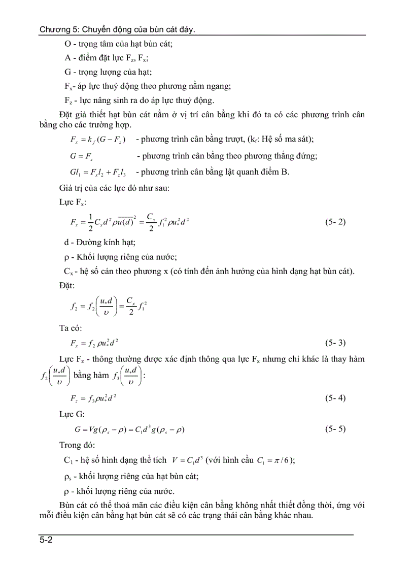 image for page Chuyển động của bùn cát đáy