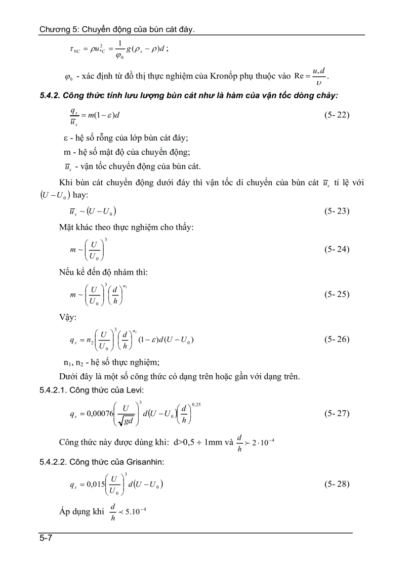 image for page Chuyển động của bùn cát đáy