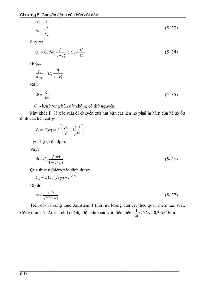 image for page Chuyển động của bùn cát đáy