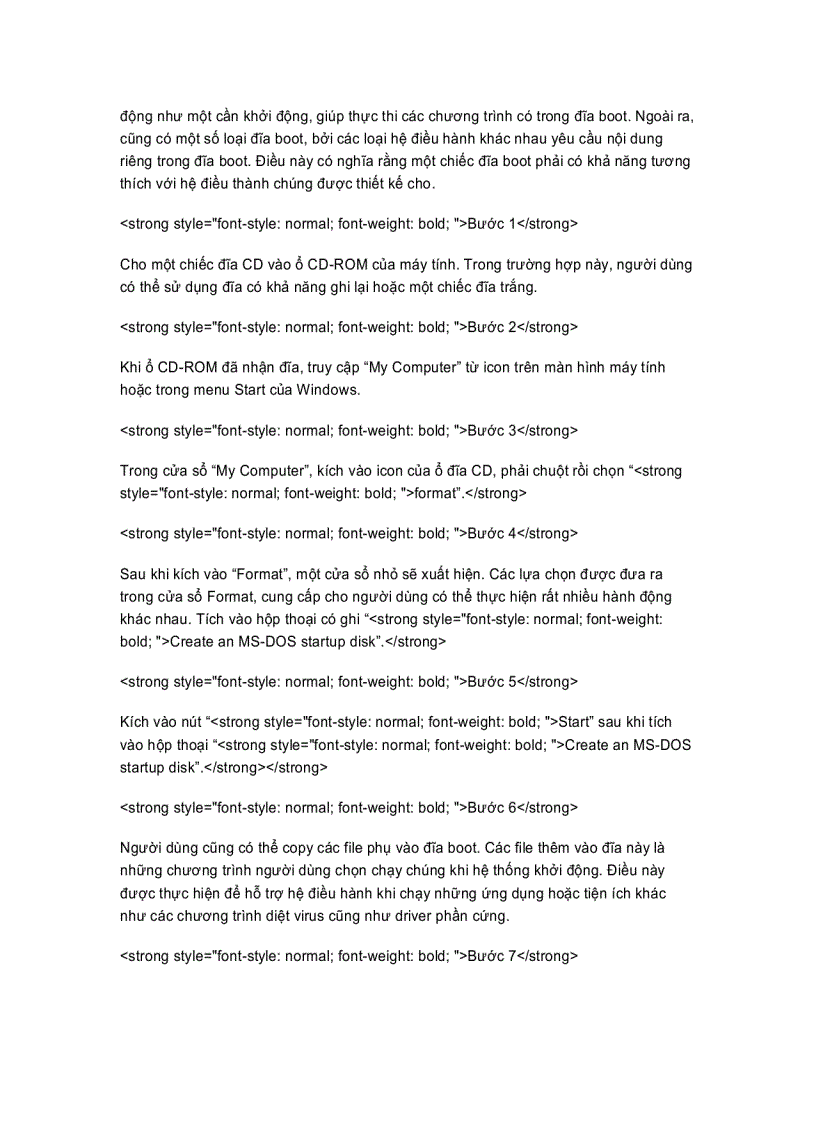 image for page Cách tạo DOS Boot CD