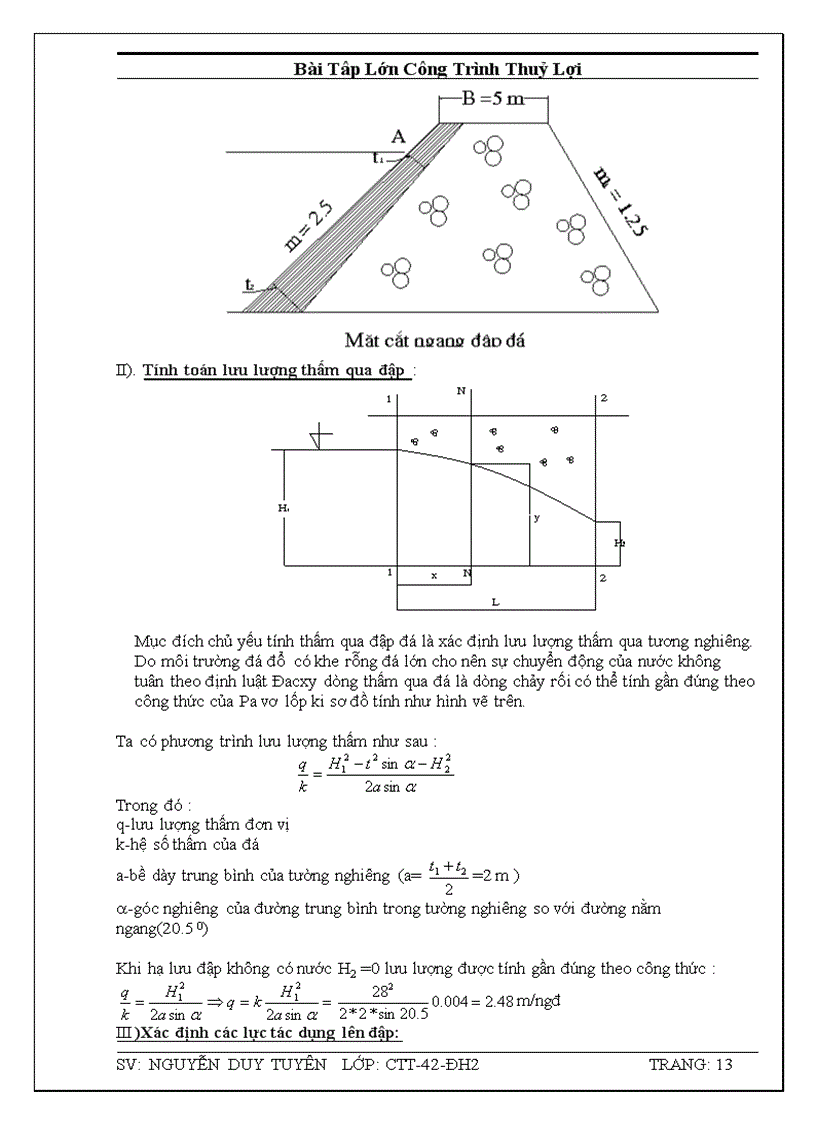 image for page Thiết kế đập bêtông trọng lực