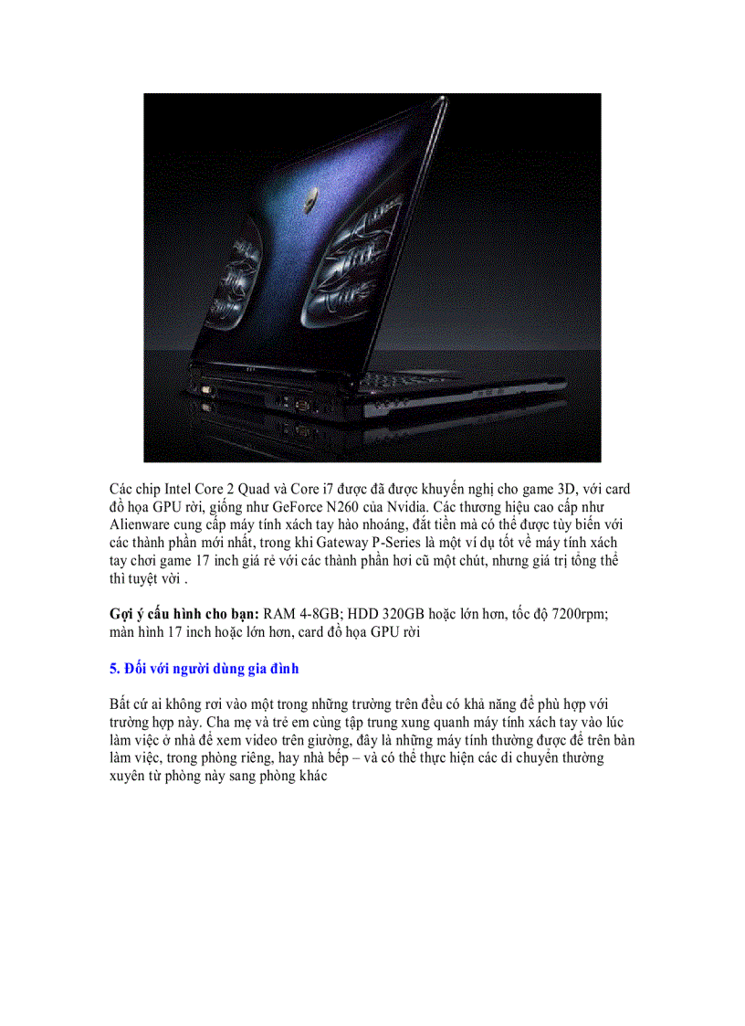 image for page Phân loại máy tính xách tay