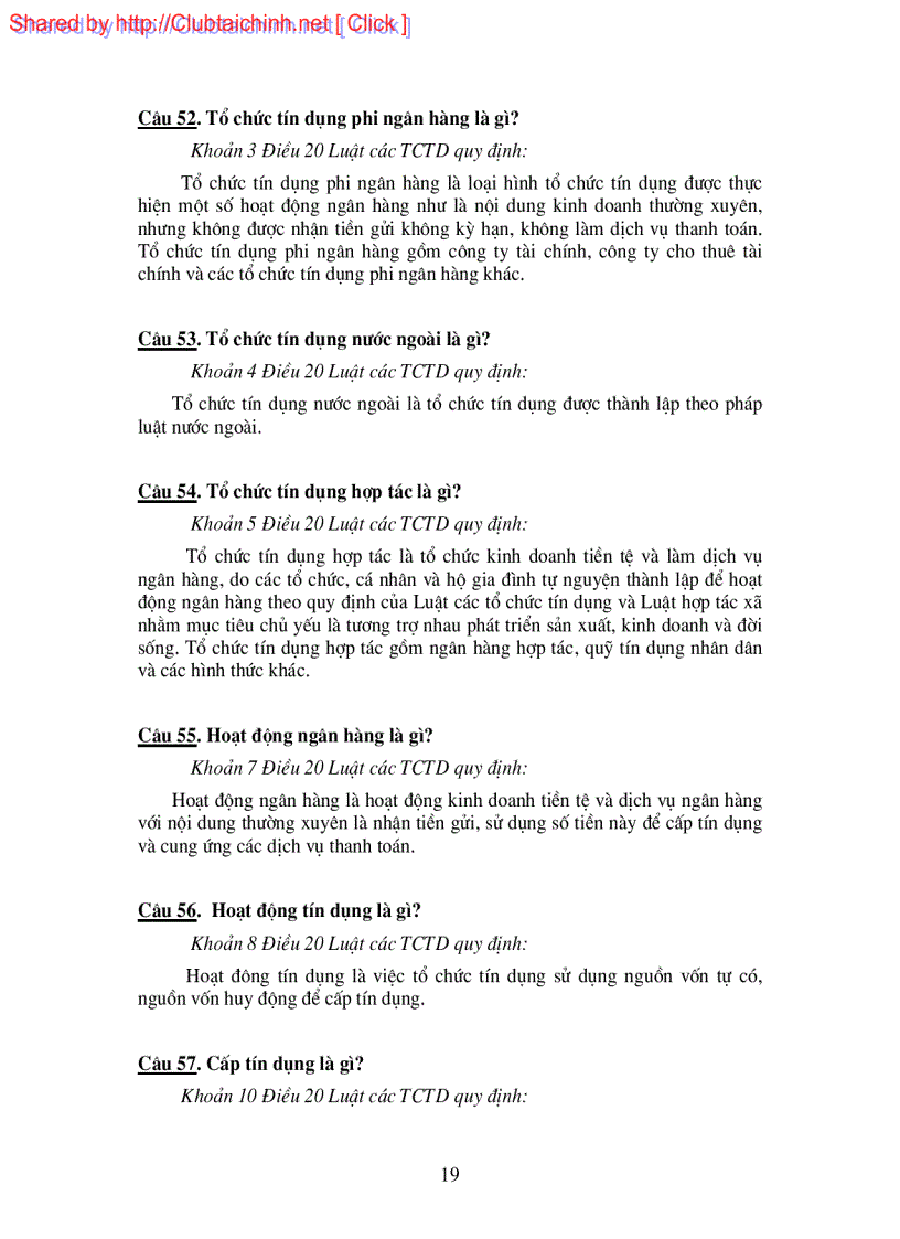 image for page Những điều cần biết về tài chính tín dụng