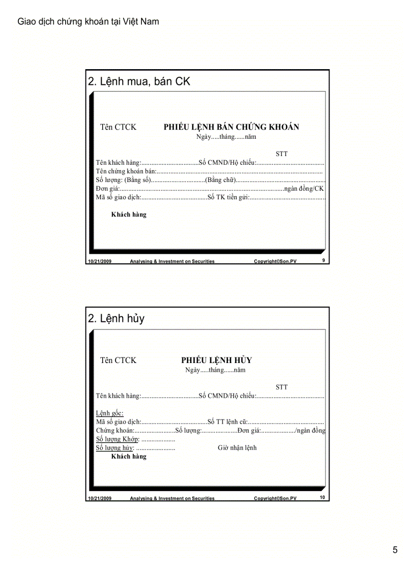 image for page Giao dịch chứng khoán tại Việt Nam