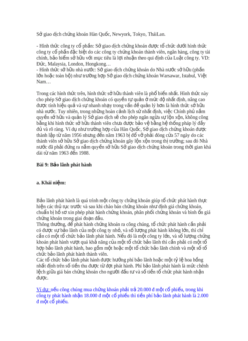 image for page Kiến thức về chứng khoán