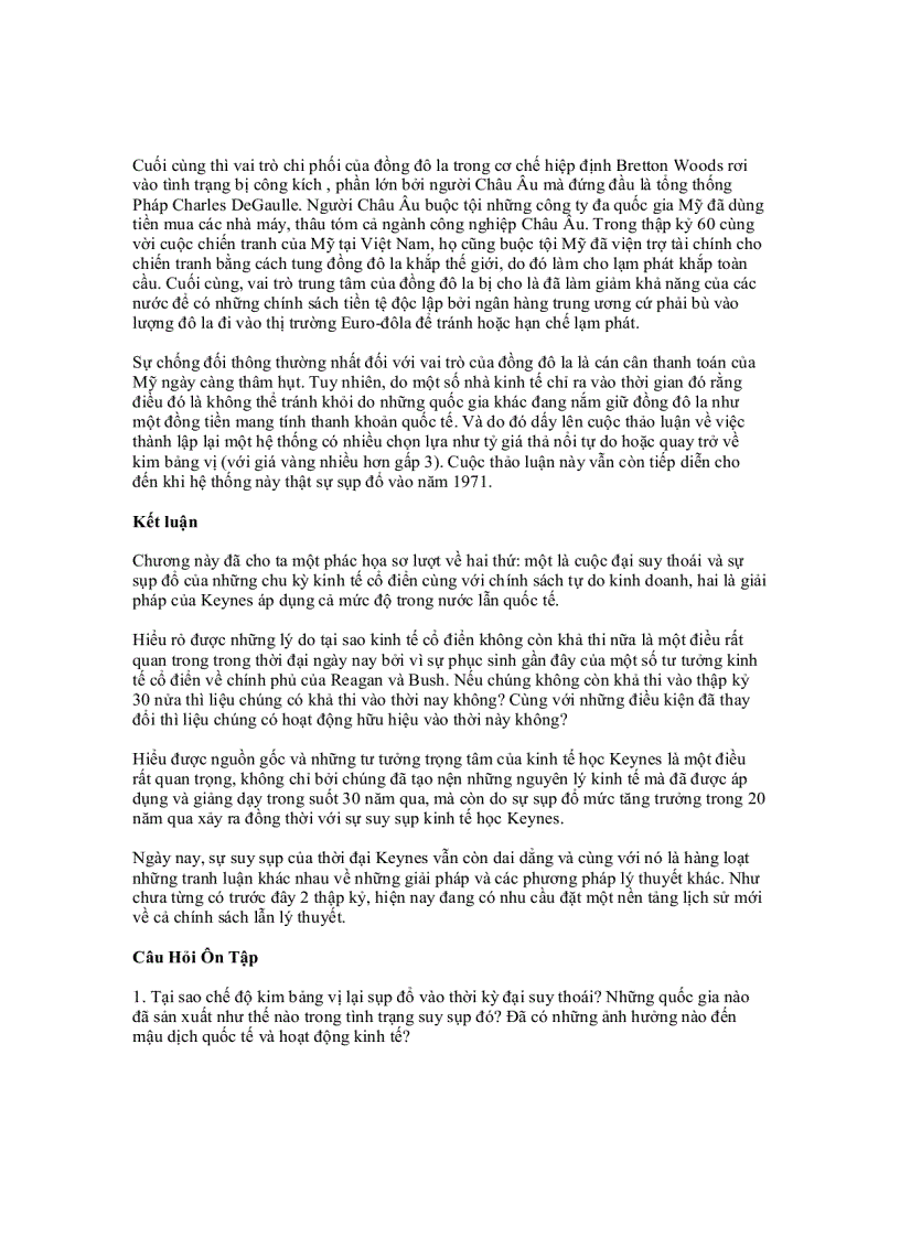 image for page Cuộc Đại Khủng Hoảng và Giải Pháp của Keynes