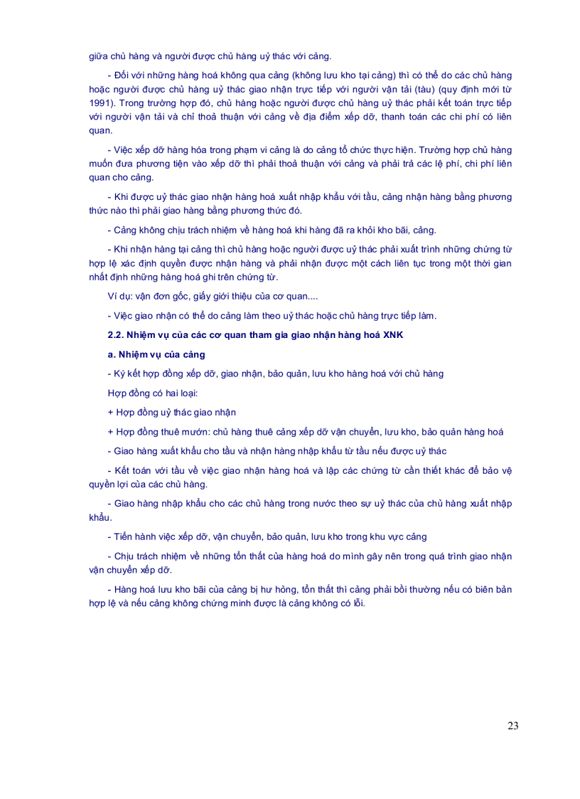 image for page Giao nhận vận tải hàng hoá bằng đường biển