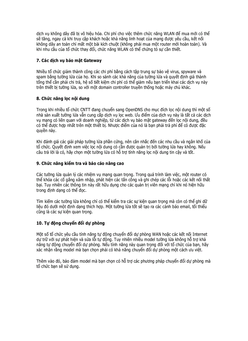 image for page 10 điều cần biết khi chọn tường lửa phần cứng